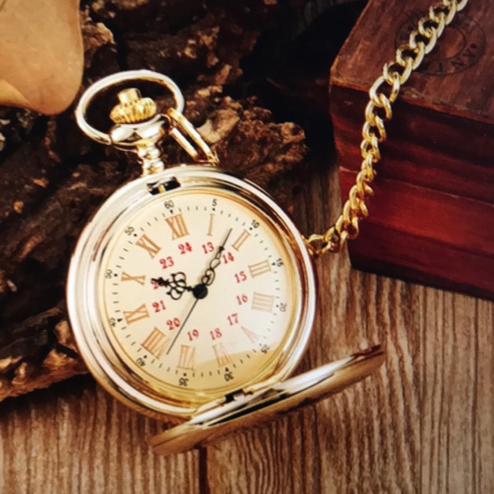 Vintage Quartz Pocket Watch “To My Son” th… - Picture 3 of 3